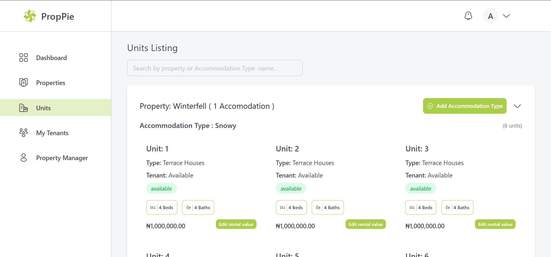 Rent payment tracking